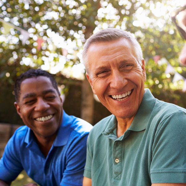 smiling men