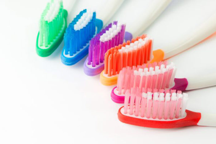 Assortment of toothbrushes